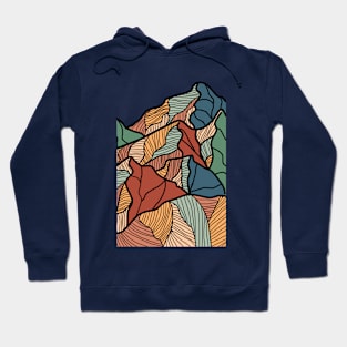 Bohemian Mountain Terrain Hoodie